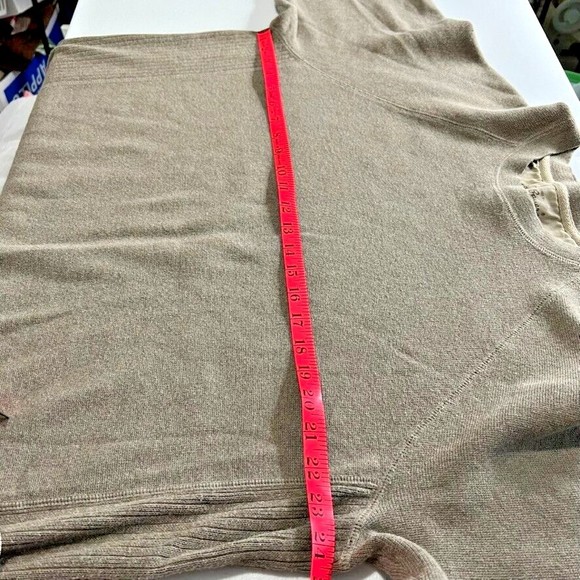 Eddie Bauer Men's Size XXL 100% Cotton Long Sleeves Pullover Sweater Brown - Picture 9 of 13